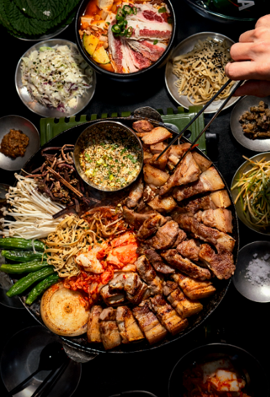 광선집 고기 한 판